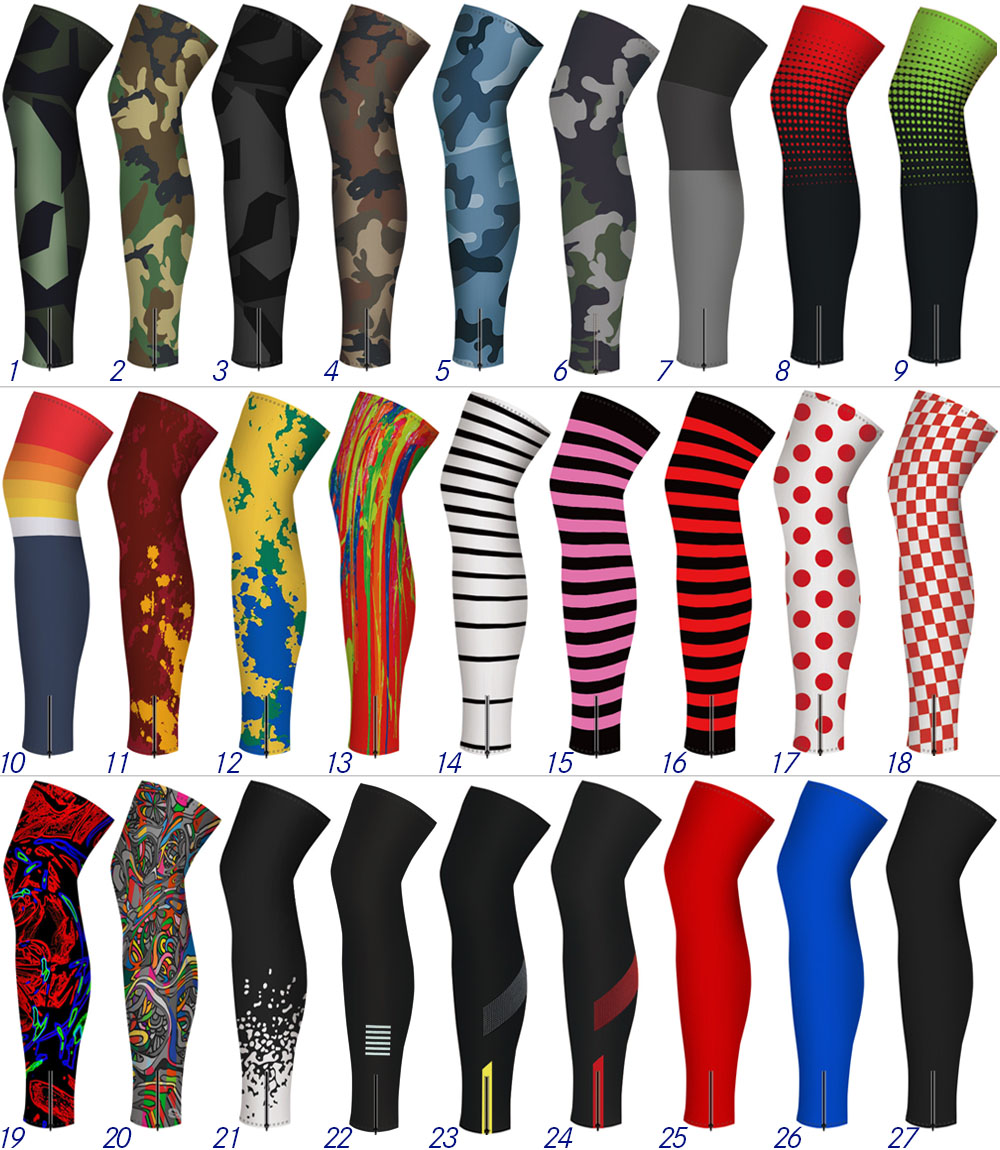Mountain Biking Pads - Thermal Fleece Cycling Leg Warmers, MTB
