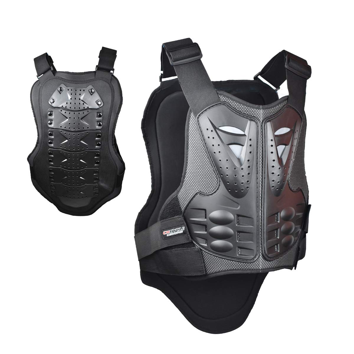 Mountain Biking Body Armour - Motorcycle Vest Armor Protection Riding Chest