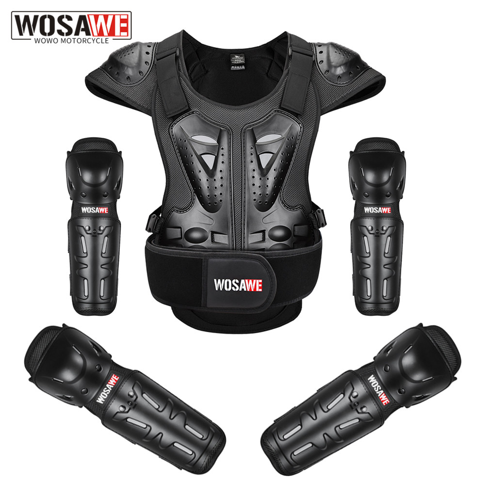 Mountain Biking Body Armour - WOSAWE Motorcycle Vest Racing Chest Vest