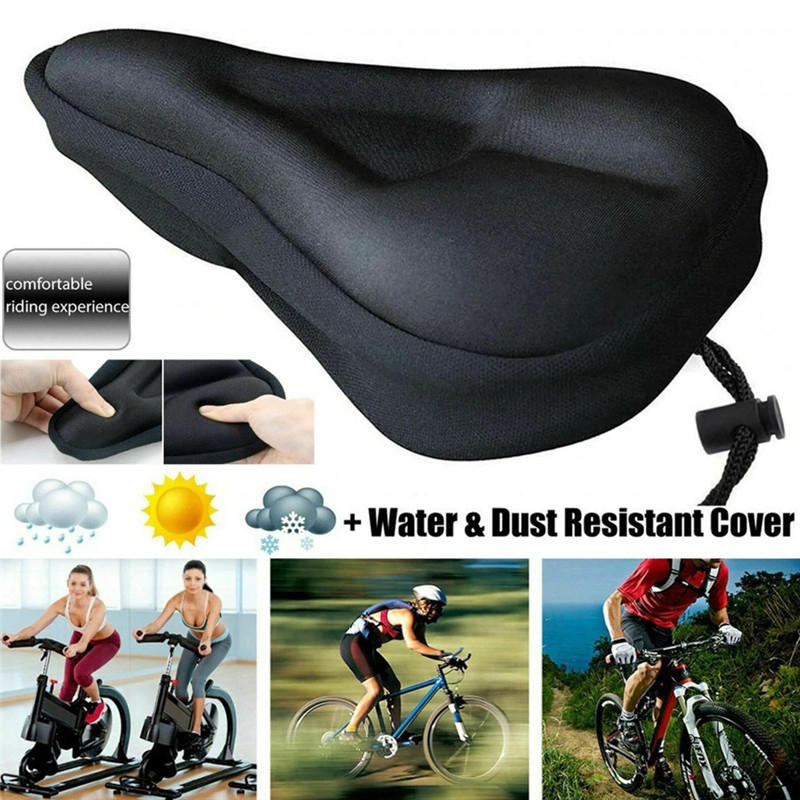 Mountain Biking Pads - Bicycle Saddle Covers Pad Soft Thick