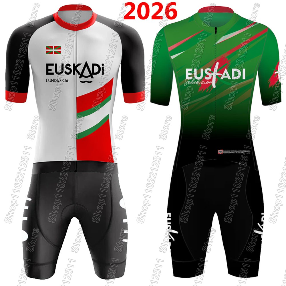 Mountain Biking Pants - Euskadi Team Cycling Jersey 2026 Set