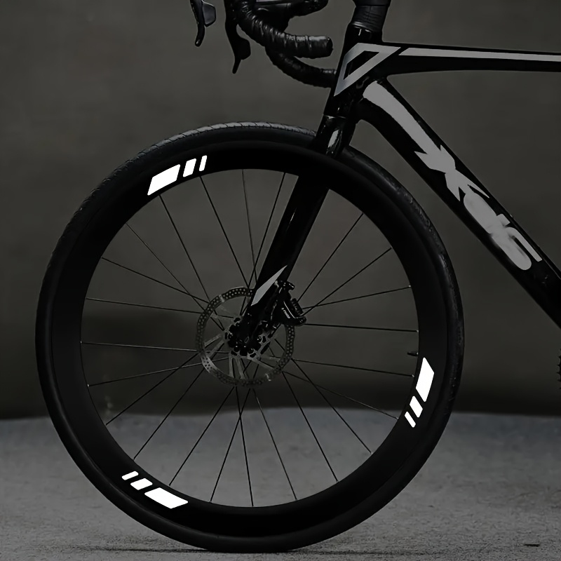 Mountain Biking Quotes - 1SET Bike Wheel Rim Sticker Waterproof