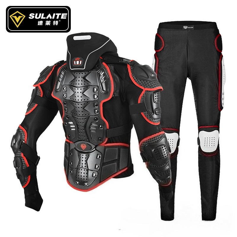Mountain Biking Body Armour - SULAITE Full Body Armor Jacket, Breathable