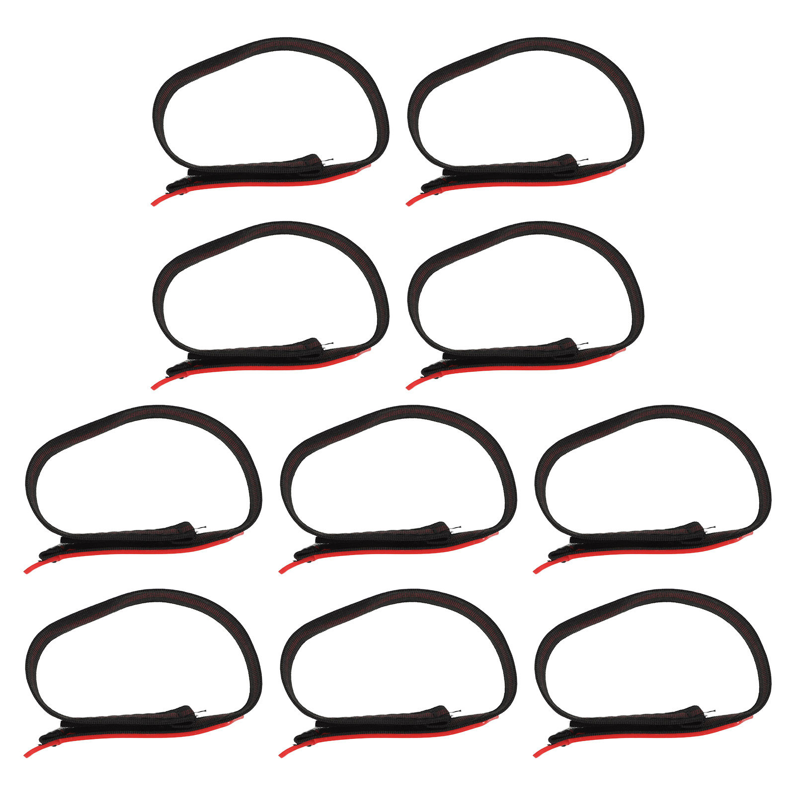 Mountain Biking Pants - 10Pcs Bicycle Leg Straps Adjustable High