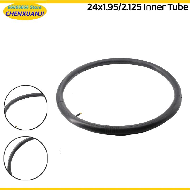 Mountain Biking Essentials - 24X1.95/2.125 Straight Mouth Inner Tube Essential