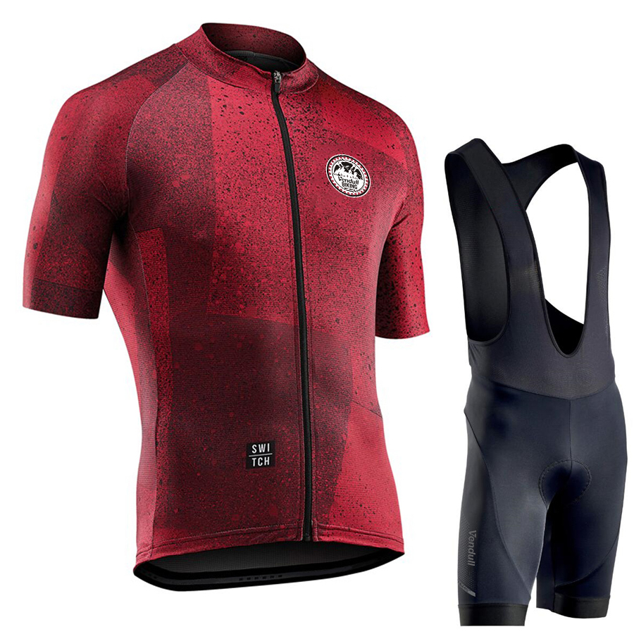 Mountain Biking Jerseys Men - 2026 Cycling Bib Shorts Men's Vendull