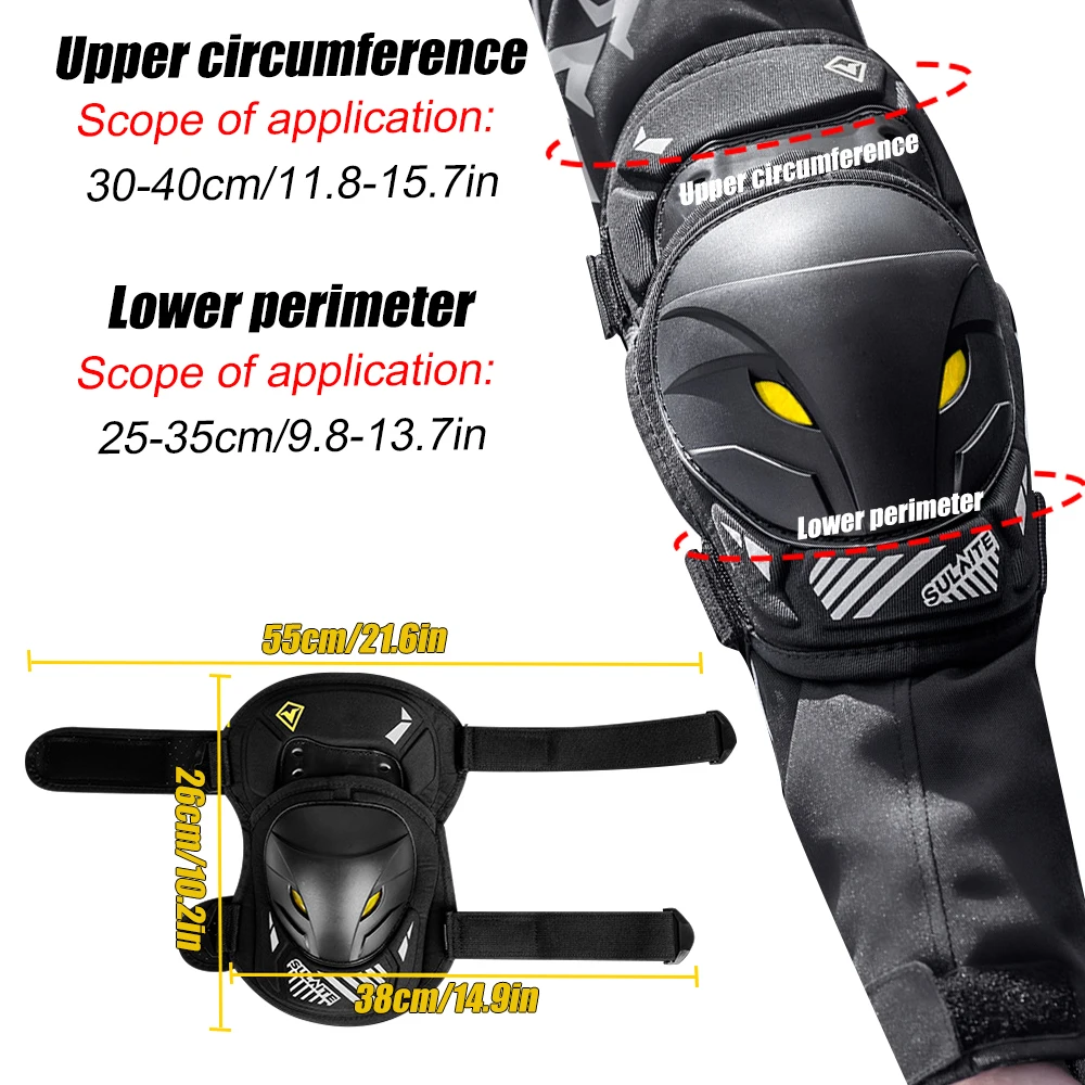 GOMOREON 1Pair Motorcycle Elec - Mountain Biking Elbow Pads 评论和价格