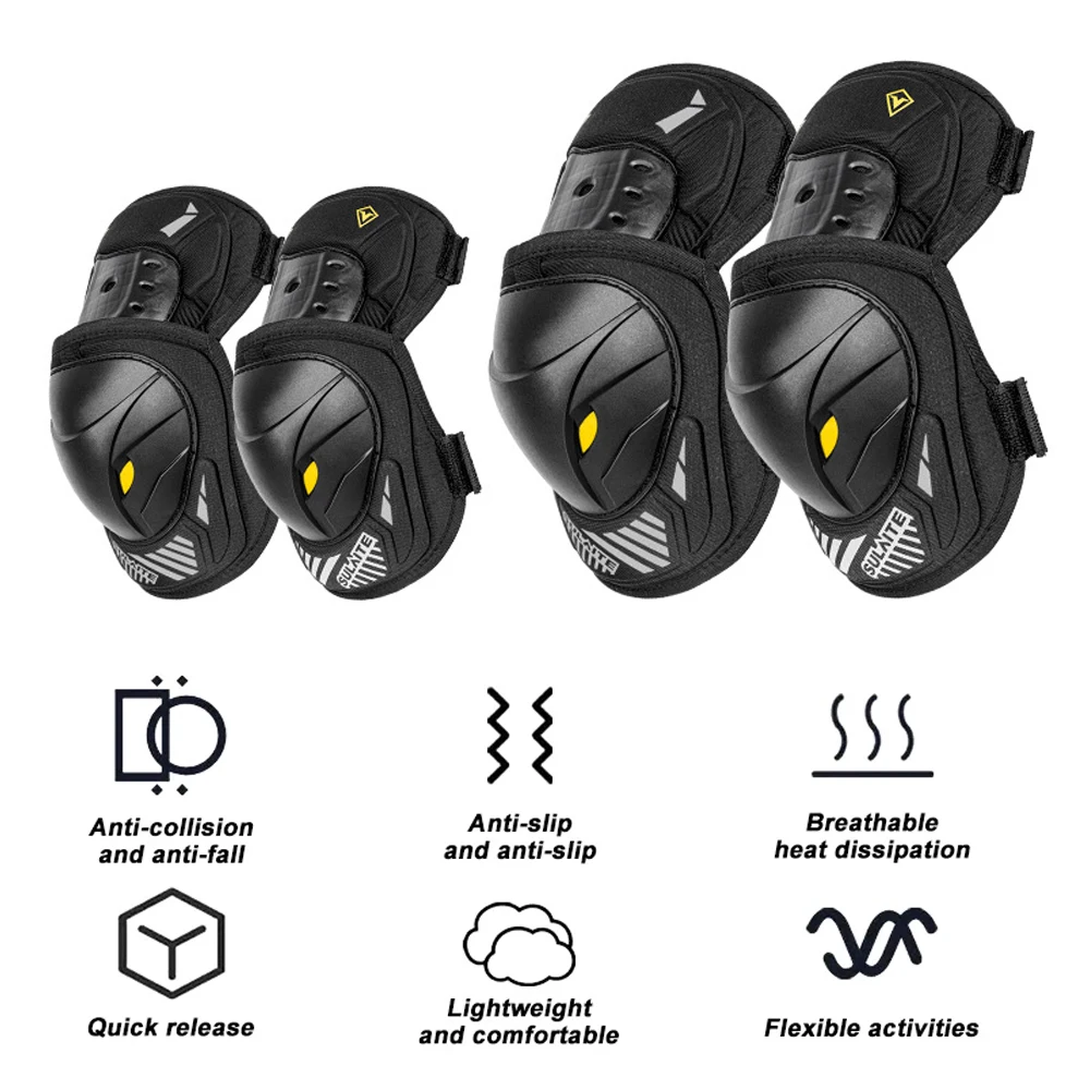 GOMOREON 1Pair Motorcycle Elec - Mountain Biking Elbow Pads 评论和价格