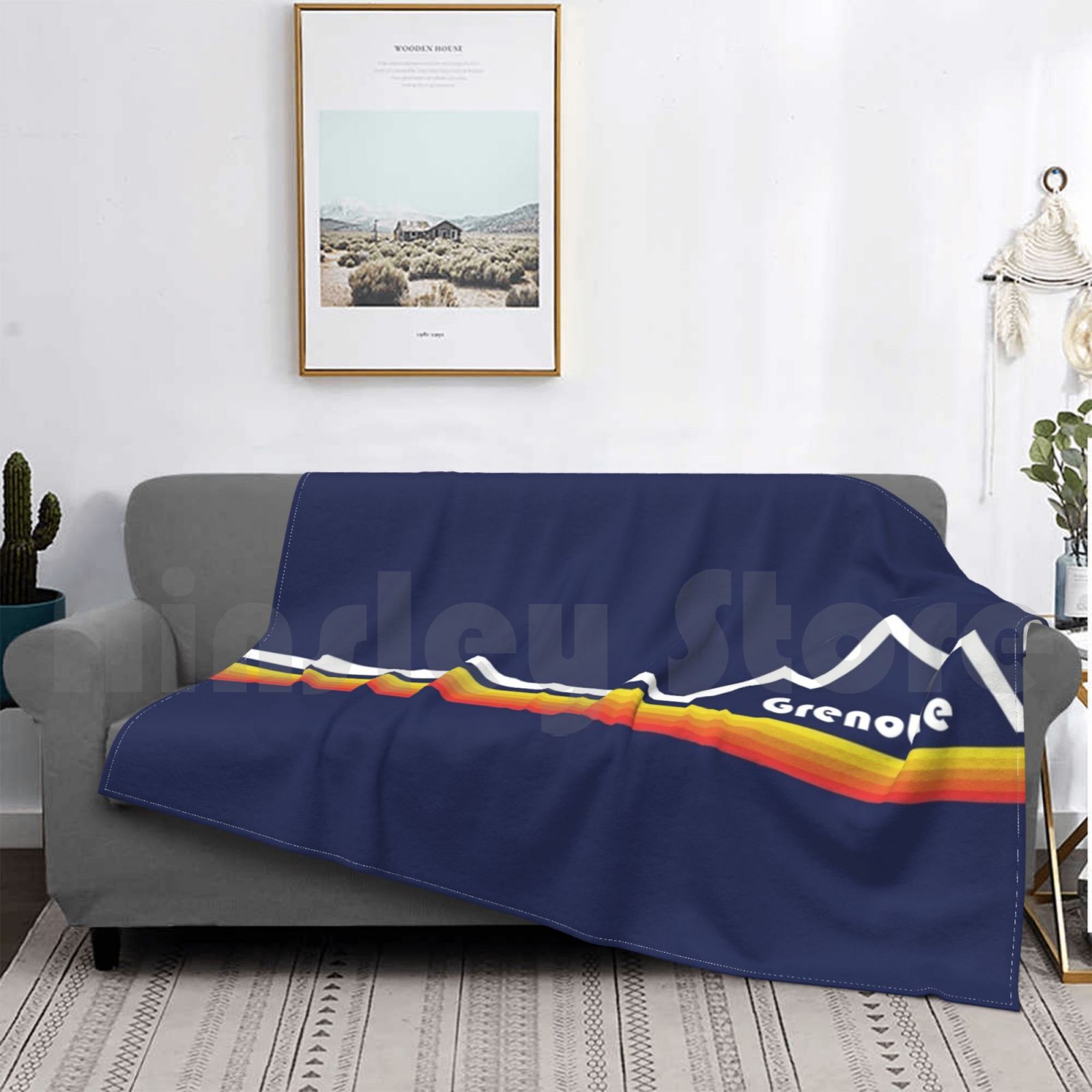 Grenoble , France Blanket For  - Mountain Biking France 评论和价格