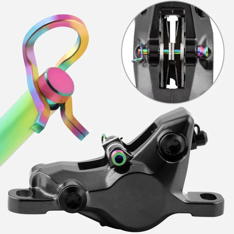 1/2pcs Titanium Disc Brake Cal - Mountain Biking Pads 评论和价格