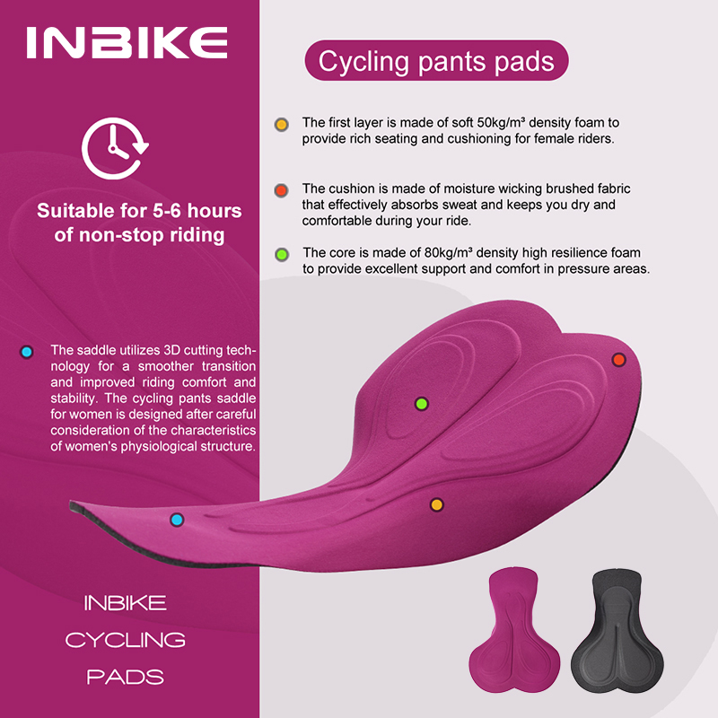 INBIKE Women's Bike Shorts Pad - Mountain Biking Body Armour 评论和价格