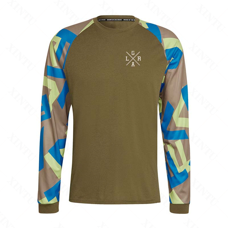 Men's Motorcycle Lrga Jersey M - Mountain Biking Jerseys Men 评论和价格