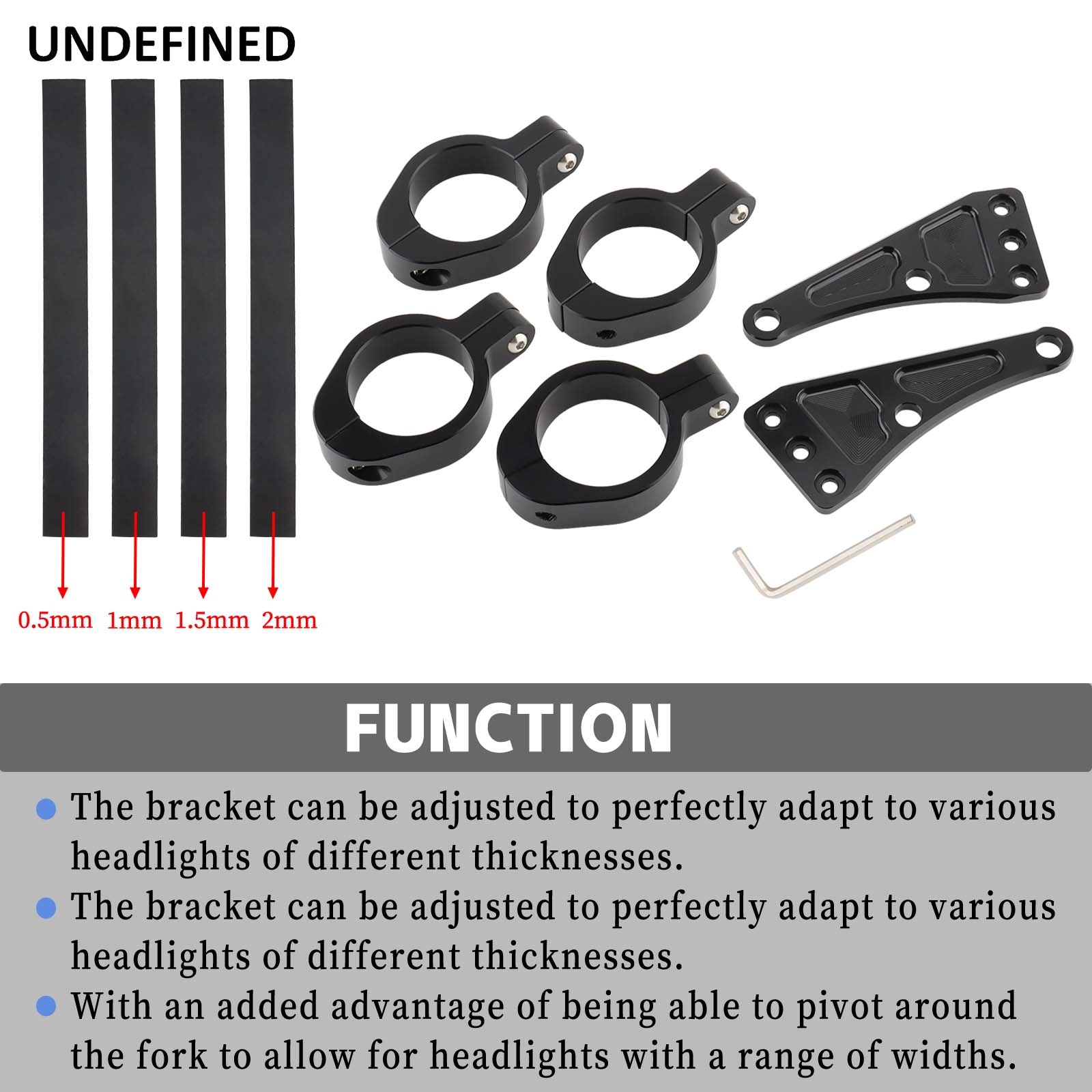 33mm-58mm Headlight Bracket Mo - Mountain Biking Extreme 评论和价格