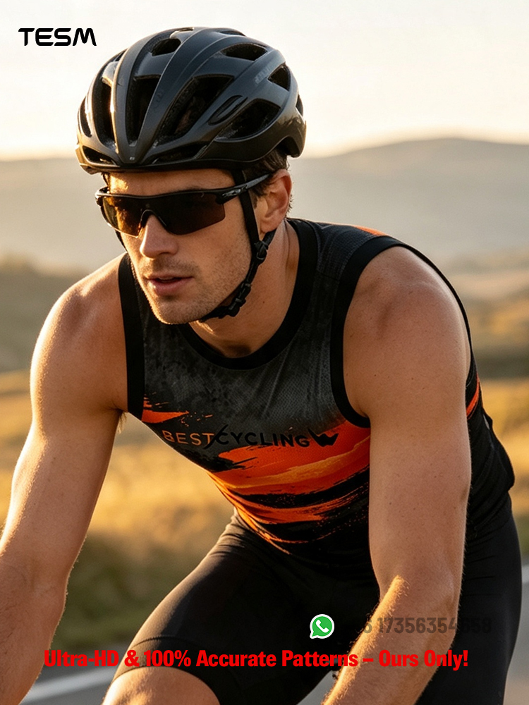 Kid Men Sleeveless Vest Breath - Mountain Biking Jerseys Men 评论和价格