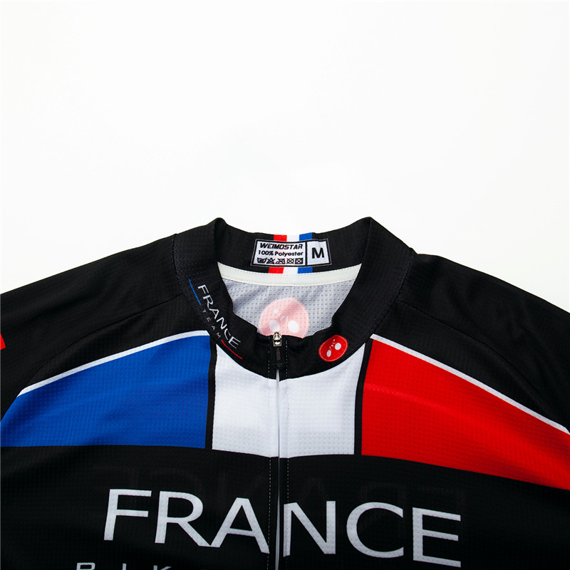 France Men's Cycling Jersey Lo - Mountain Biking France 评论和价格