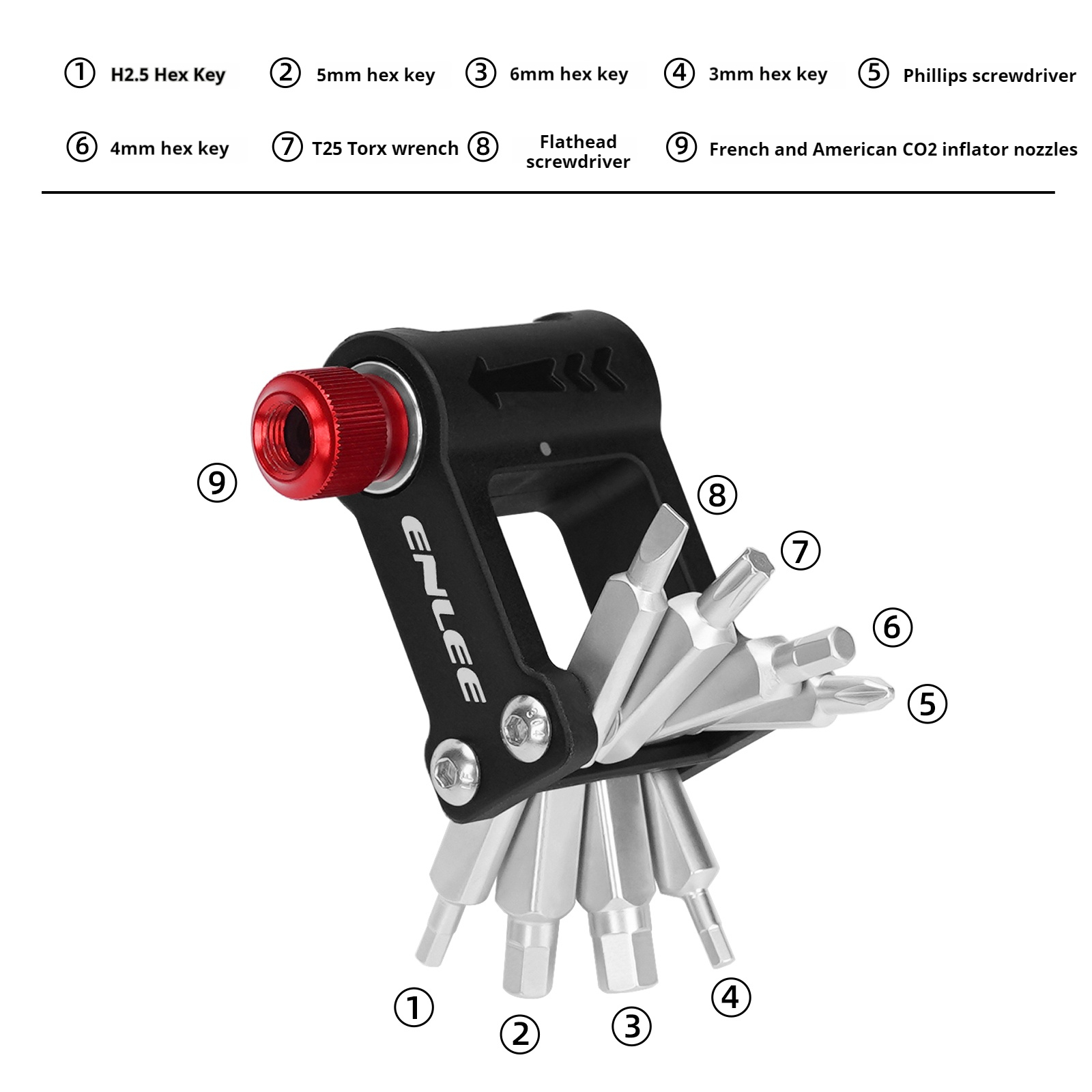 ENLEE Bicycle Repair Tools Por - Mountain Biking Essentials 评论和价格
