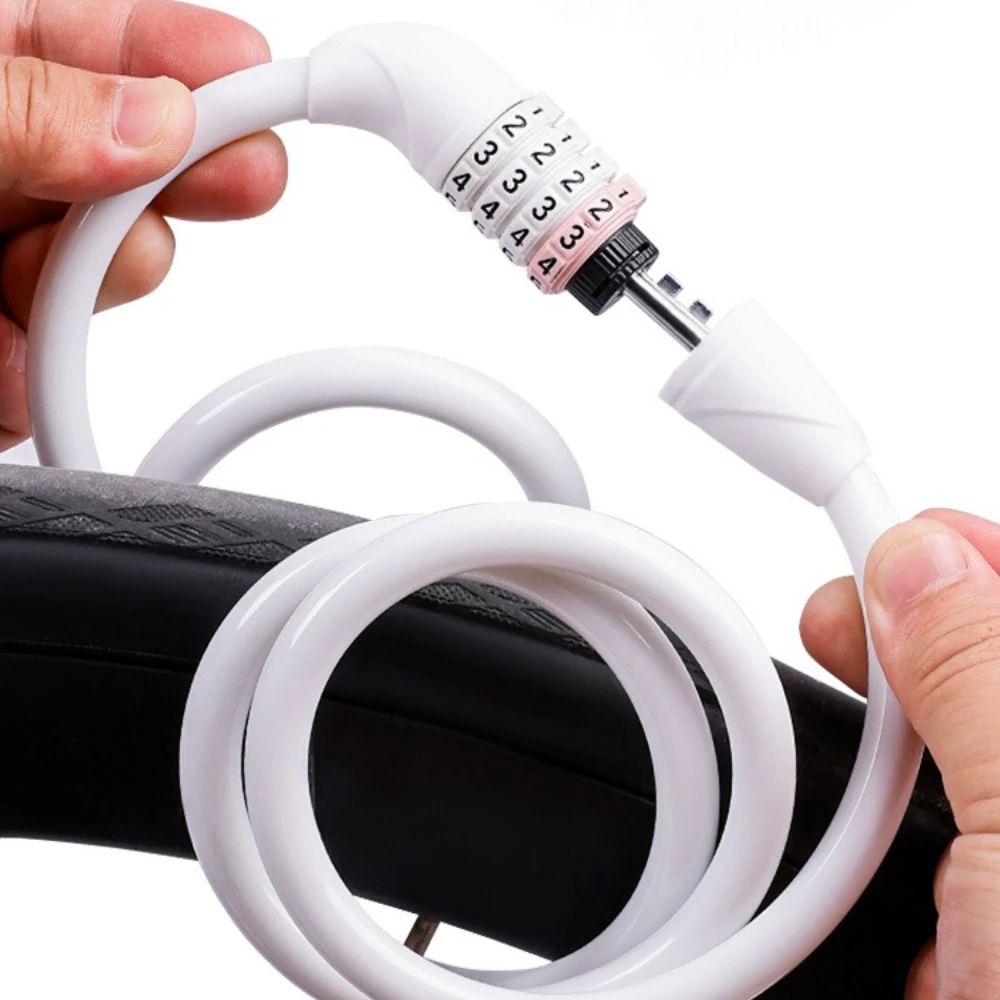 Outdoor Bike Lock 4-Digit Pass - Mountain Biking Essentials 评论和价格