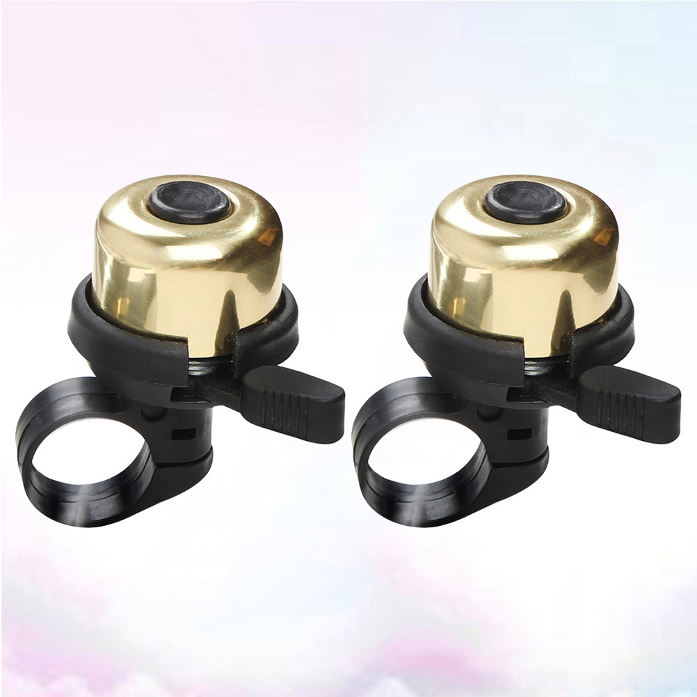 2Pcs Copper Bike Bell Mini Rin - Mountain Biking Essentials 评论和价格