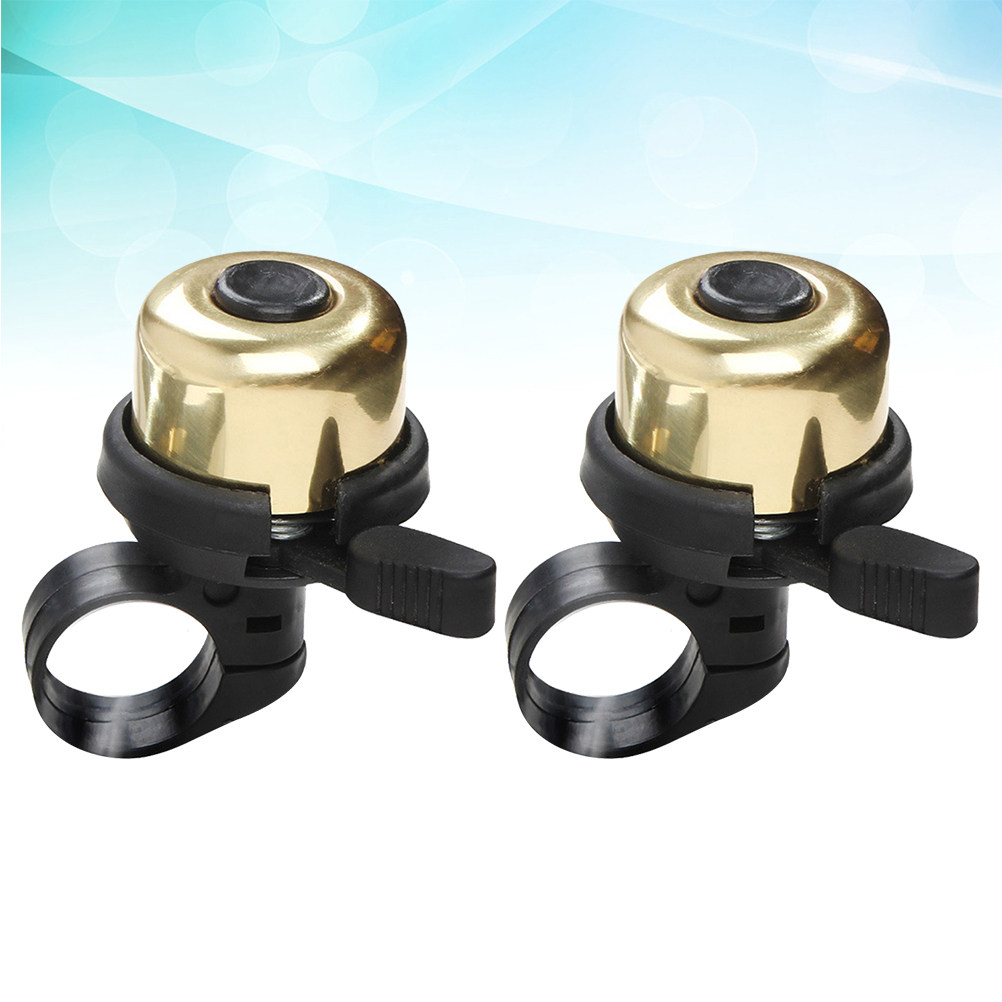 2Pcs Copper Bike Bell Mini Rin - Mountain Biking Essentials 评论和价格