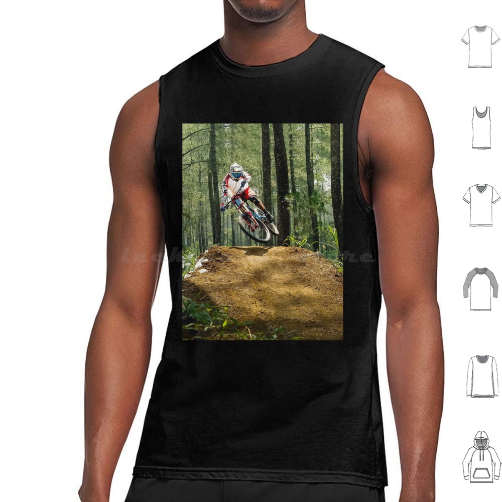 Mountain Biker Over Jump. Tank - Mountain Biking Extreme 评论和价格