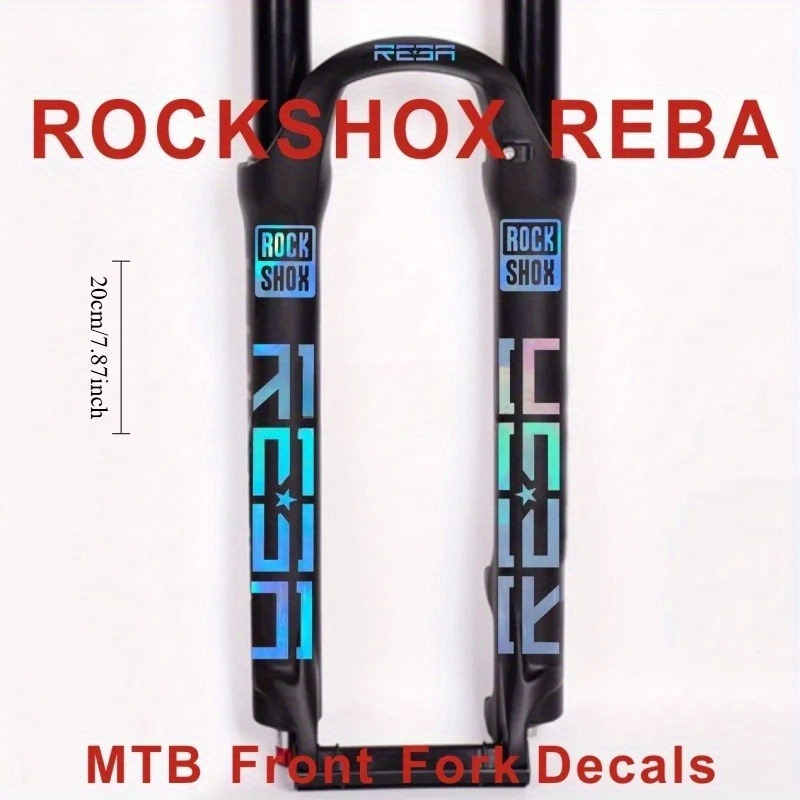 ROCKSHOX REBA Fork Decal Set W - Mountain Biking Body Armour 评论和价格