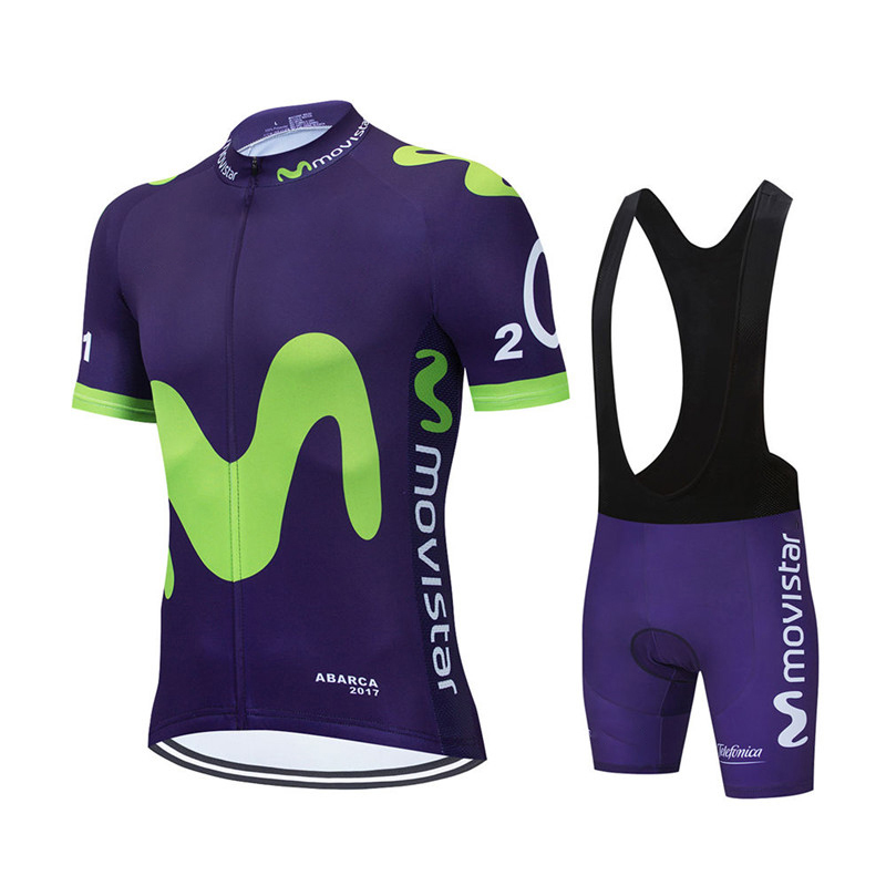 New Summer Movistar Team Cycli - Mountain Biking Pants 评论和价格