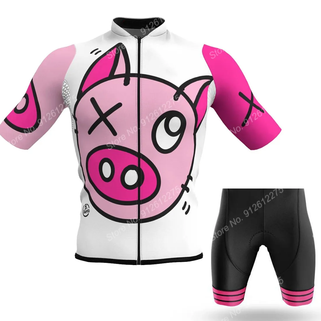 Set Cartoon Comic Pig 2023 Cyc - Mountain Biking Pants 评论和价格