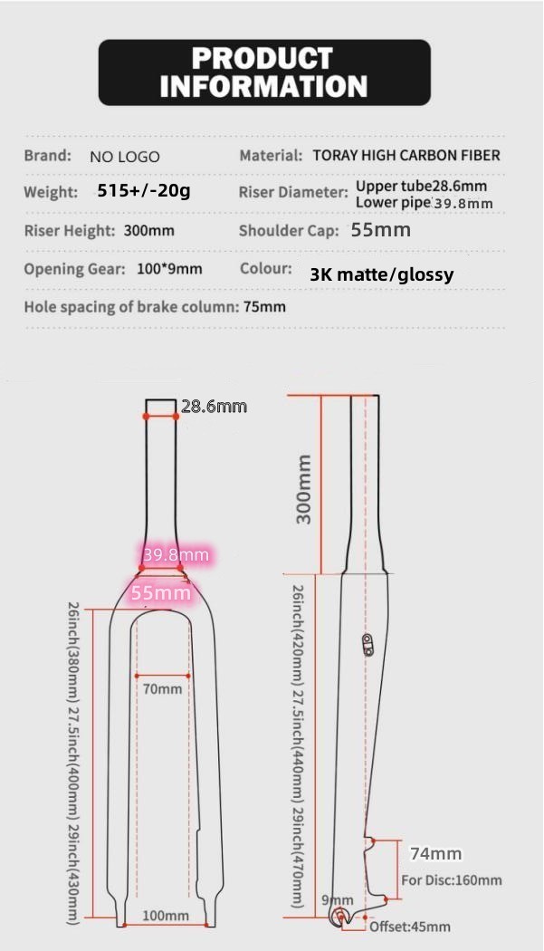 new 3K 26 /27.5/29 Inch Carbon - Mountain Biking Brands 评论和价格