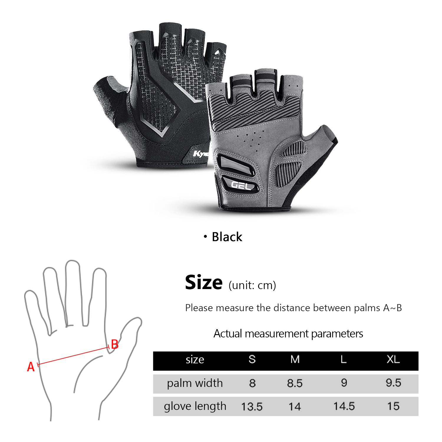 Kymc Half Finger Cycling Glove - Mountain Biking Elbow Pads 评论和价格