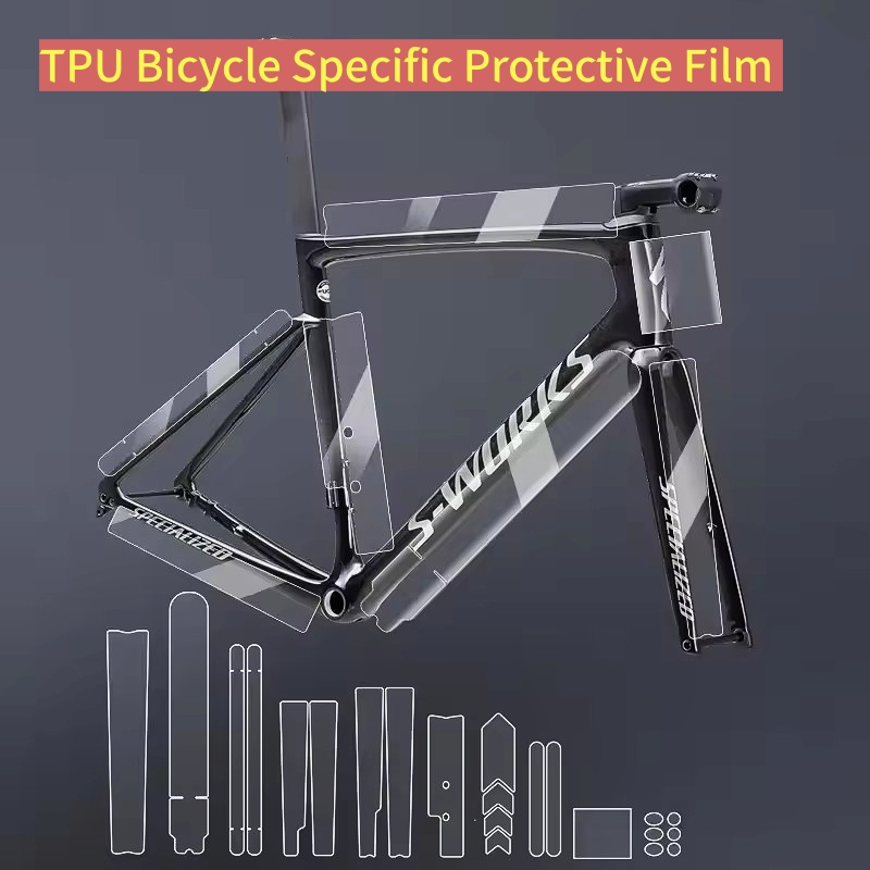 Road Bike Frame Decal Clear Sc - Mountain Biking Quotes 评论和价格