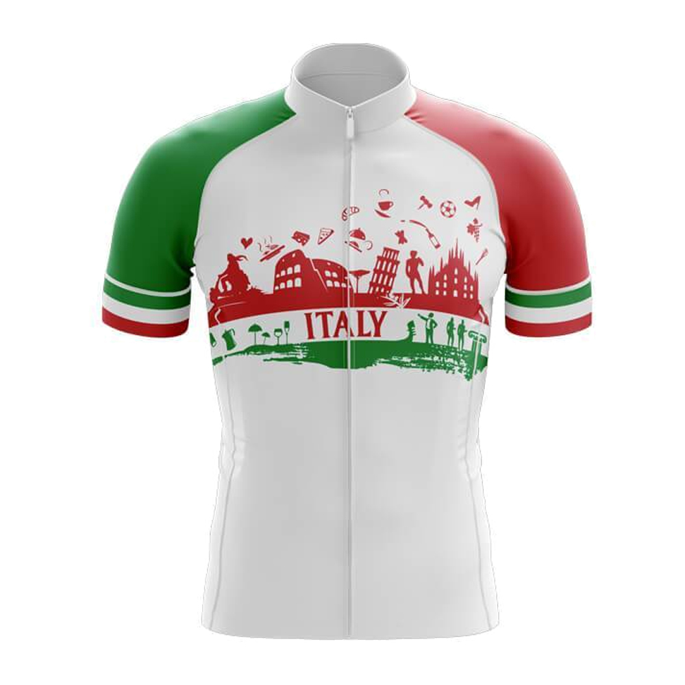 Italy Cycling Jersey Set for M - Mountain Biking Jerseys Men 评论和价格