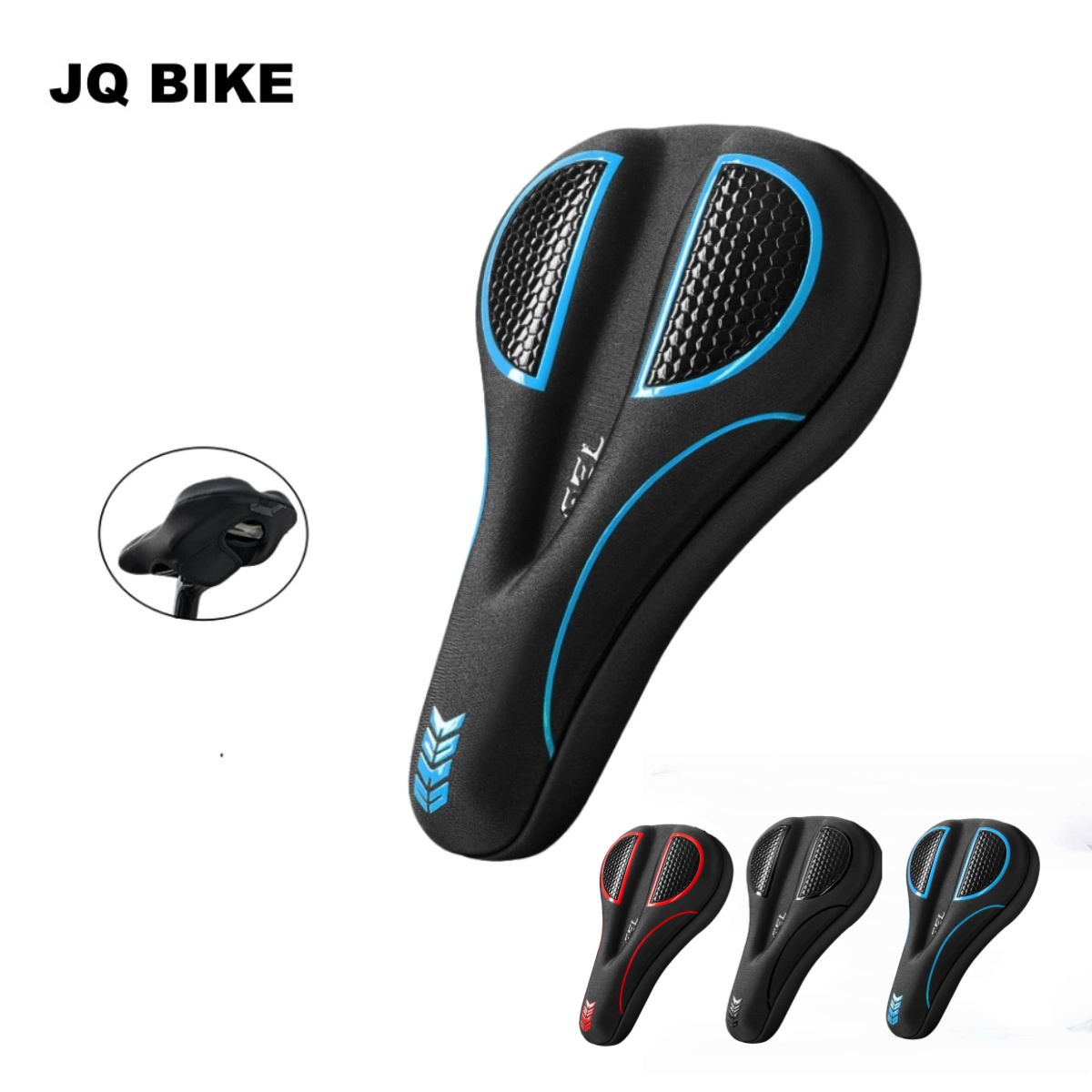 Comfort Bike Seat Cushion - Pa - Mountain Biking Pads 评论和价格