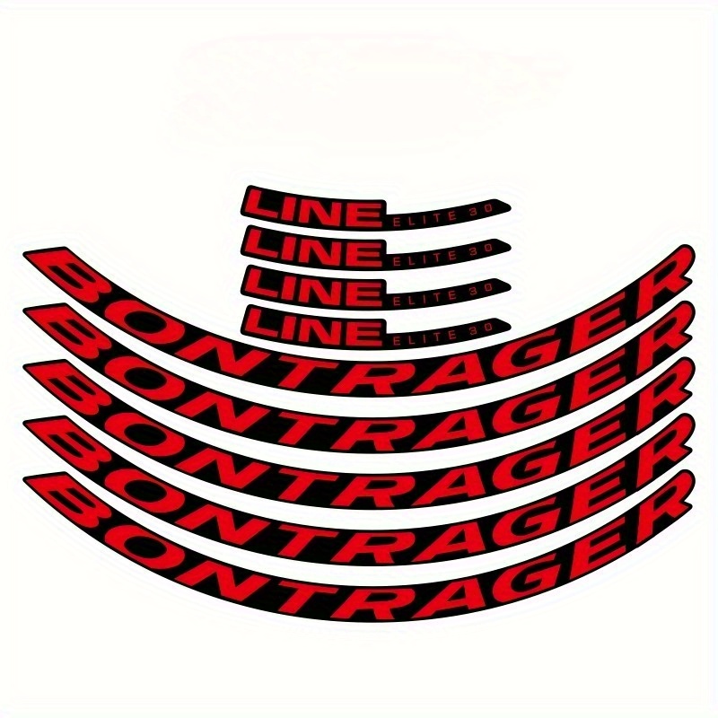 9Pcs 2D Helmet Stickers Bontra - Mountain Biking Quotes 评论和价格
