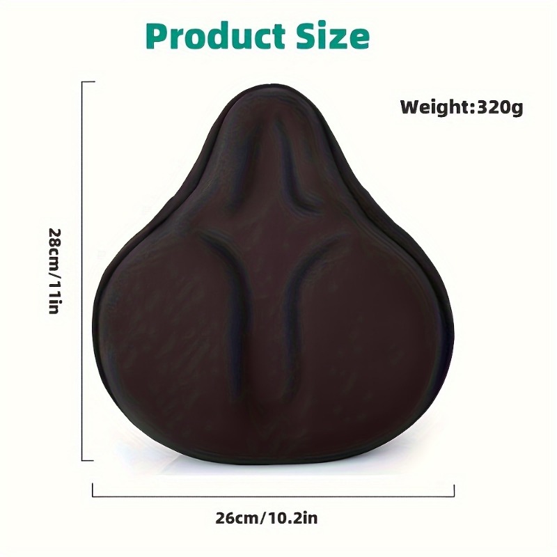 Black Wear Resistant Bike Seat - Mountain Biking Pads 评论和价格