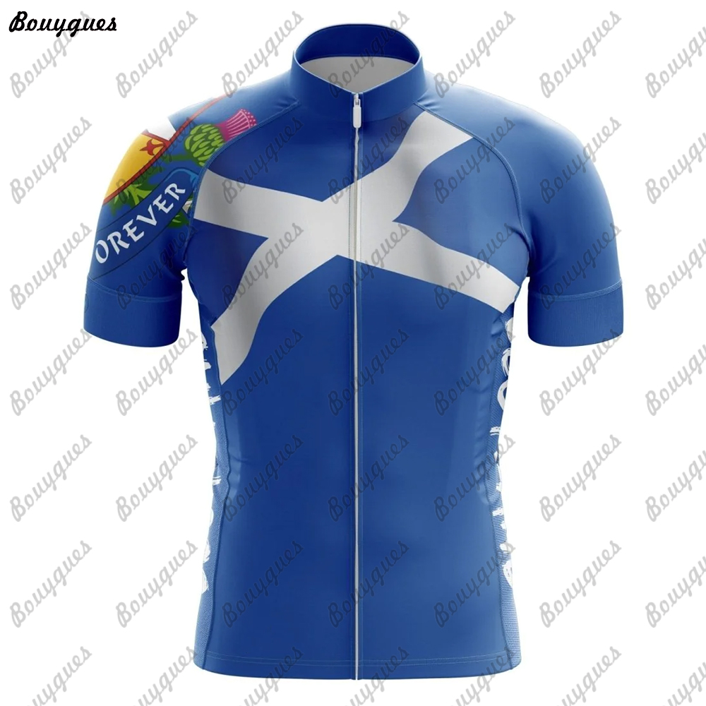 New SCOTLAND Men Cycling Jerse - Mountain Biking New Jersey 评论和价格